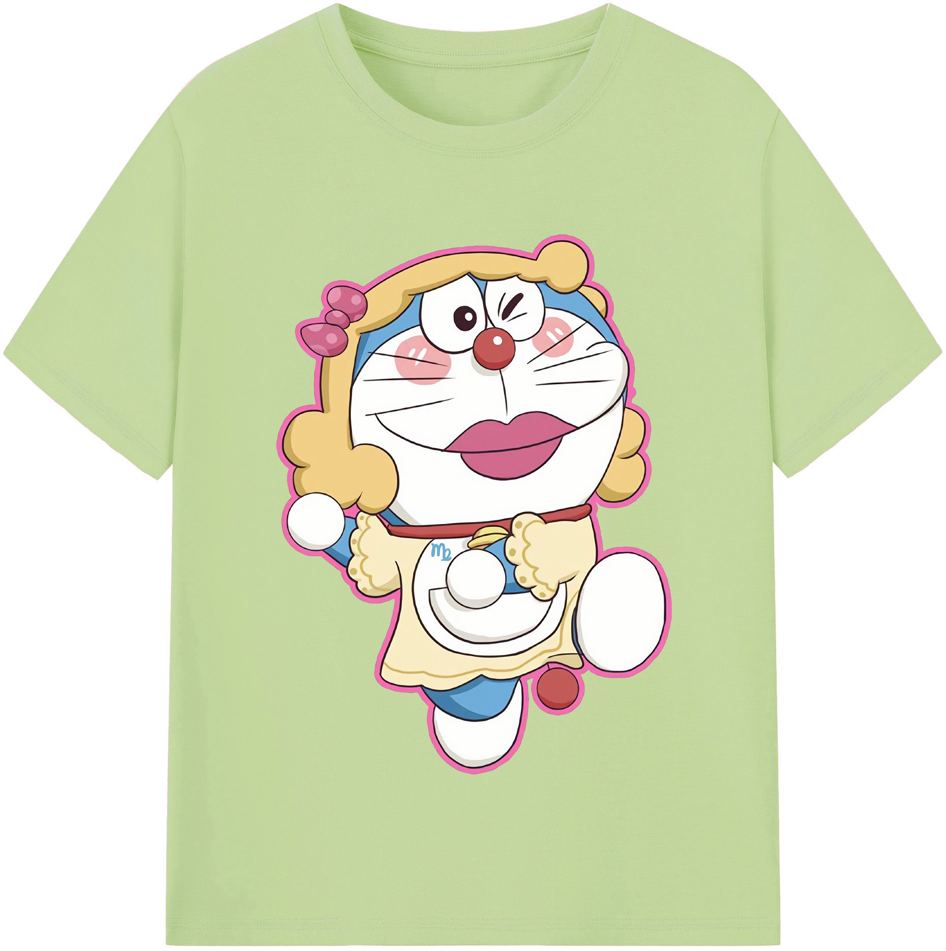 （画像用） ドラえもん Doraemon 綿100％半袖Tシャツ（フロントプリント）